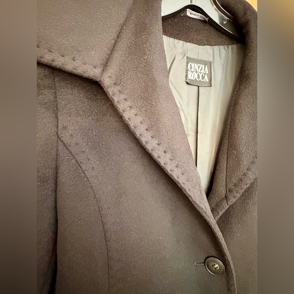 Cinzia Rocca Baby Alpaca wool Coat - Picture 5 of 13